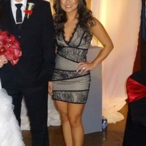 Lace black dress size XS
